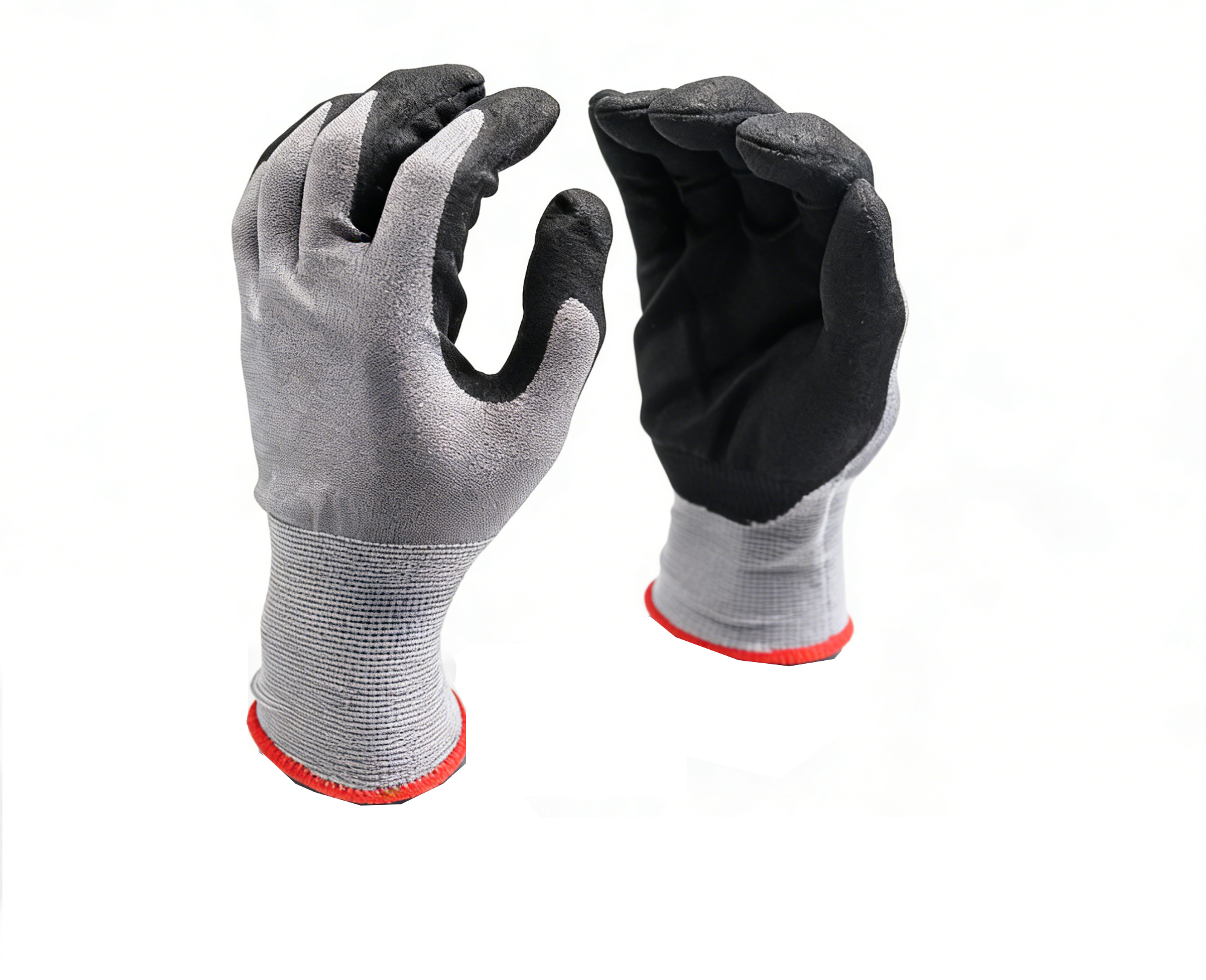 Anti-cut Water based foam NBR coated Gloves